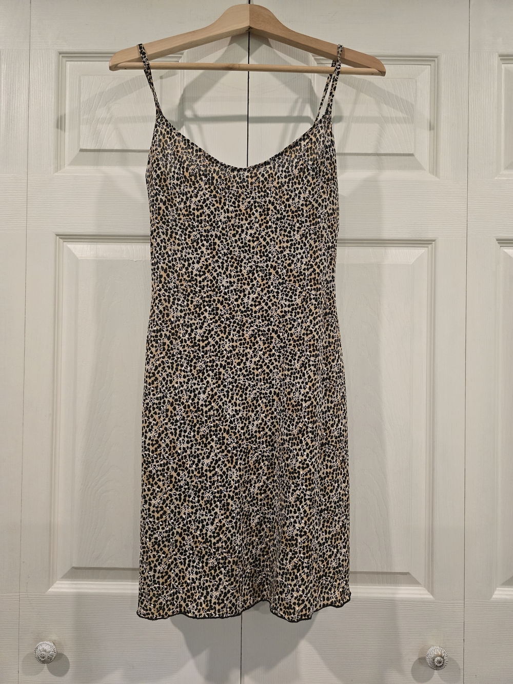 Y2K Leopard-Print Mini Slip Dress (Pulse)